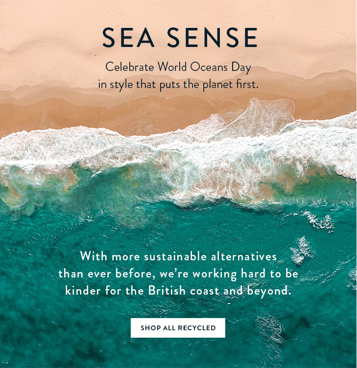 Crew Clothing Happy World Oceans Day Milled