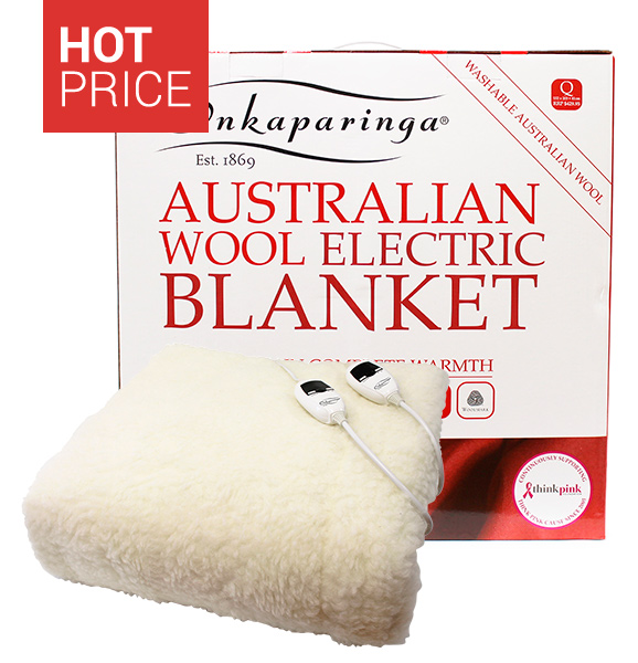 Harris Scarfe Electric blankets to keep you warm all winter! Milled