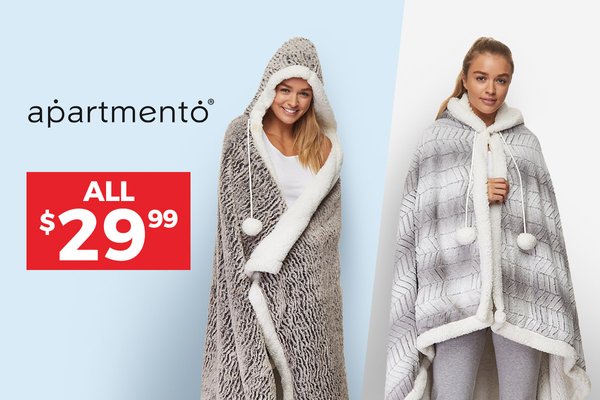 snuggly hooded blanket
