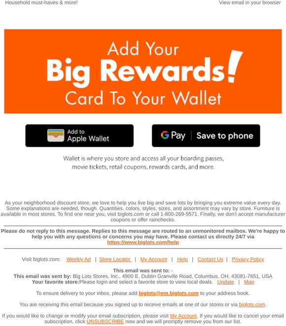 Big Lots Family Faves in Store NOW Milled