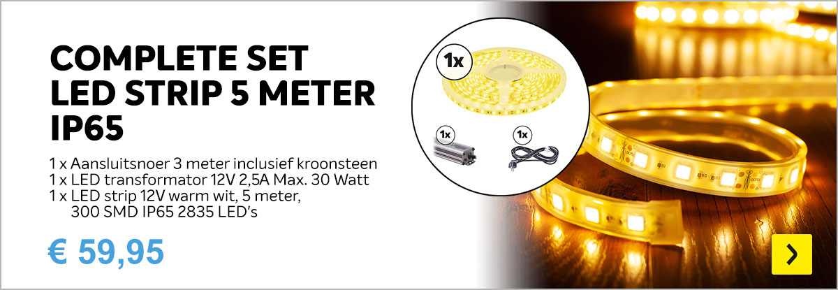 Ledlampendirect NL Sfeervolle tuin? LED strips! Milled