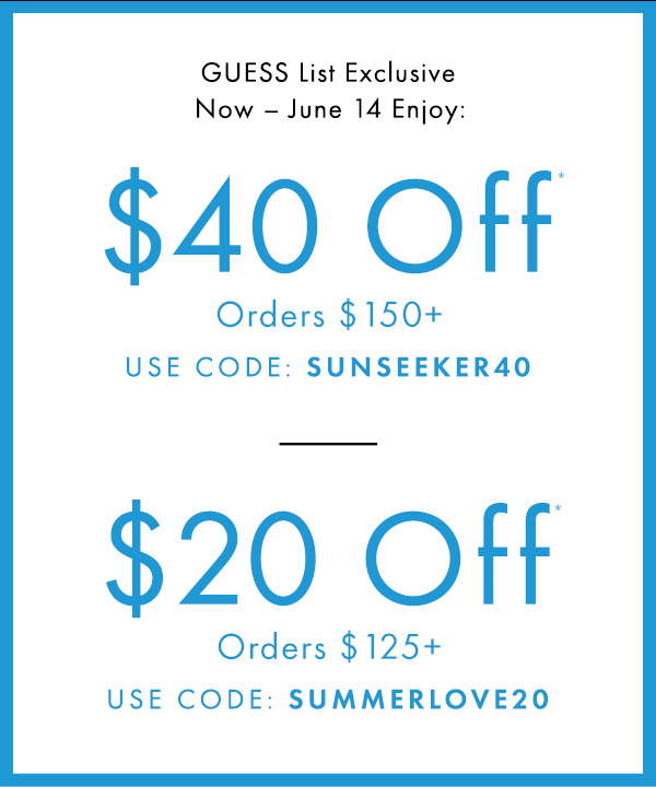 marciano canada promo code