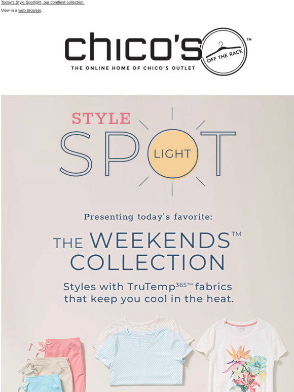 Chico's Off The Rack The Weekends™ Collection Styles starting at 19