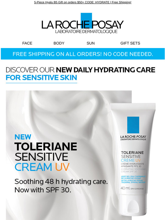 toleriane sensitive uv cream spf 30