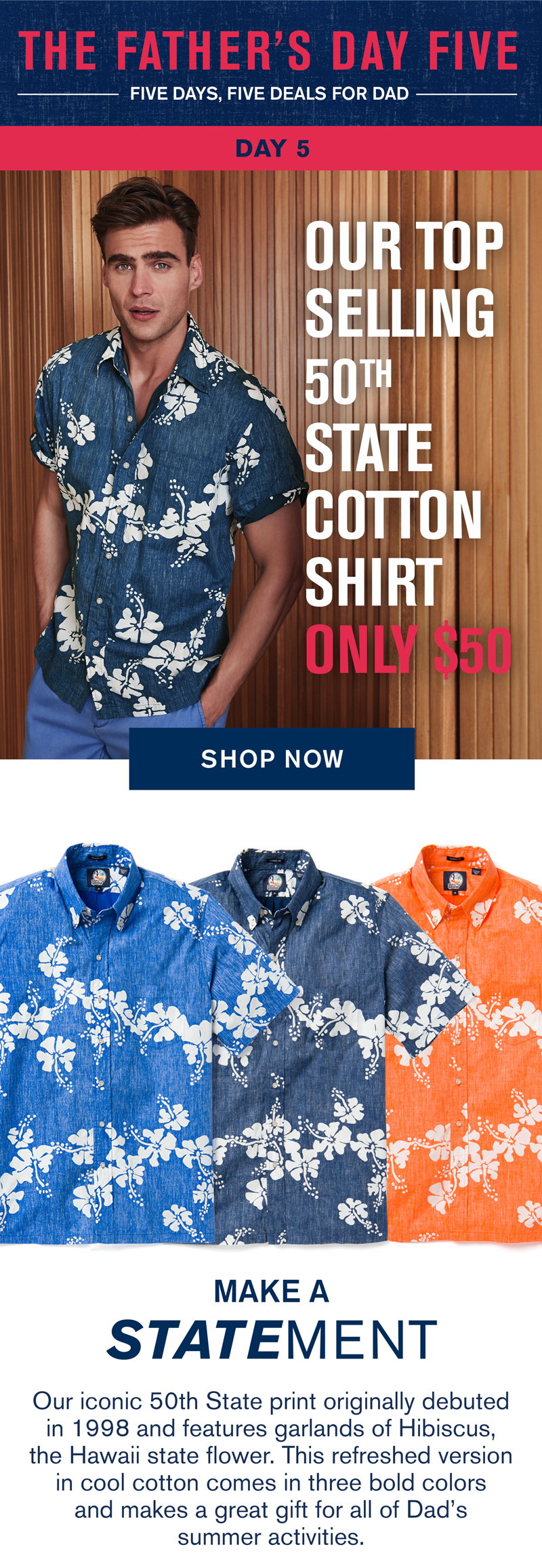 Reyn Spooner: Top Selling 50th State 