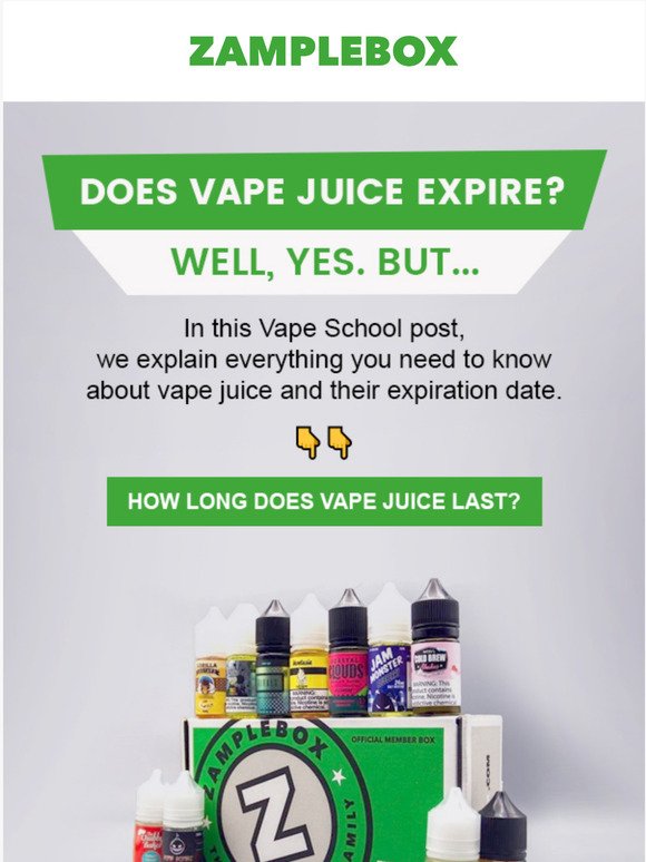 🤔, Will Your Vape Juice Ever Expire? 🤔