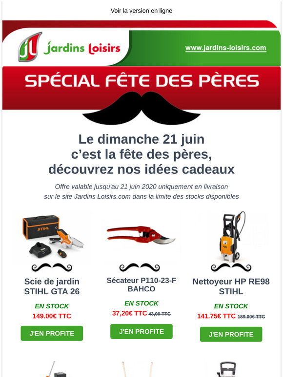 Pas d'impair pour la fête des pères, sélectionnez un expert