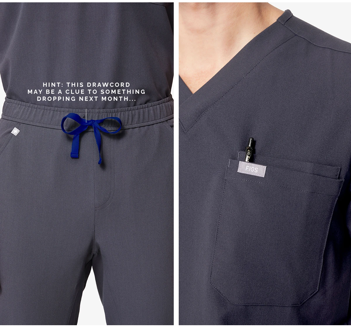 FIGS CHARCOAL SCRUBS ARE BACK Milled