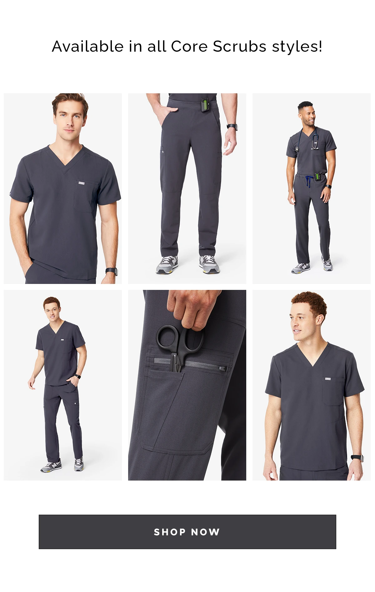 FIGS CHARCOAL SCRUBS ARE BACK Milled