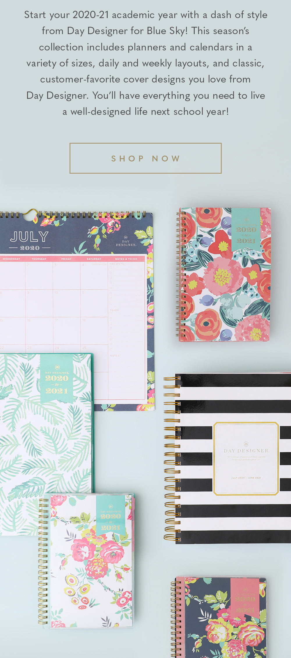 Blue Sky 🚨Day Designer Planners Are Now Available on Milled