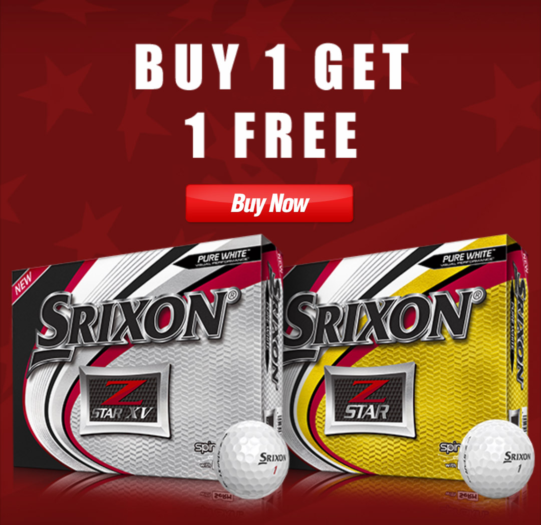 Dallas Golf Father's Day Sale BOGO Free Srixon Z Star Golf Balls Milled