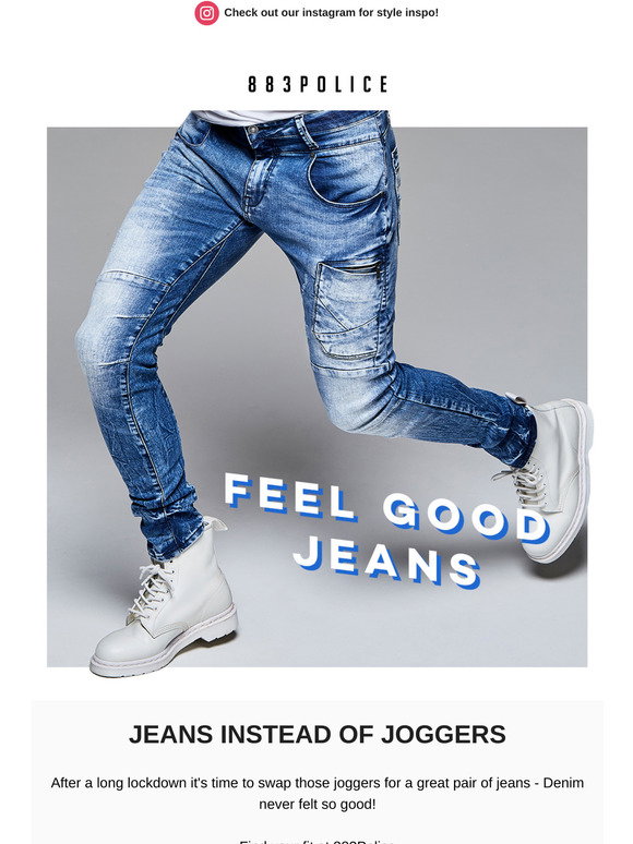 883 Police: Denim never felt so good 