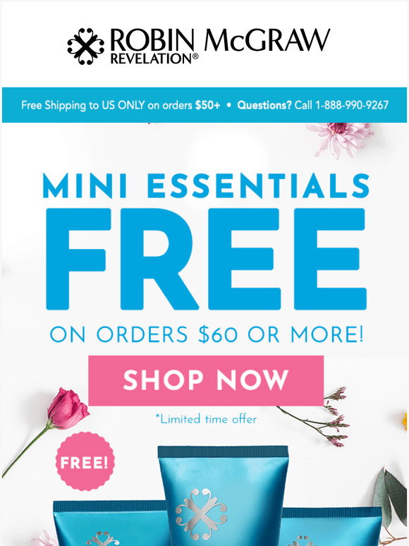 Robin McGraw: FREE Mini Essentials Kit! 🌸 | Milled