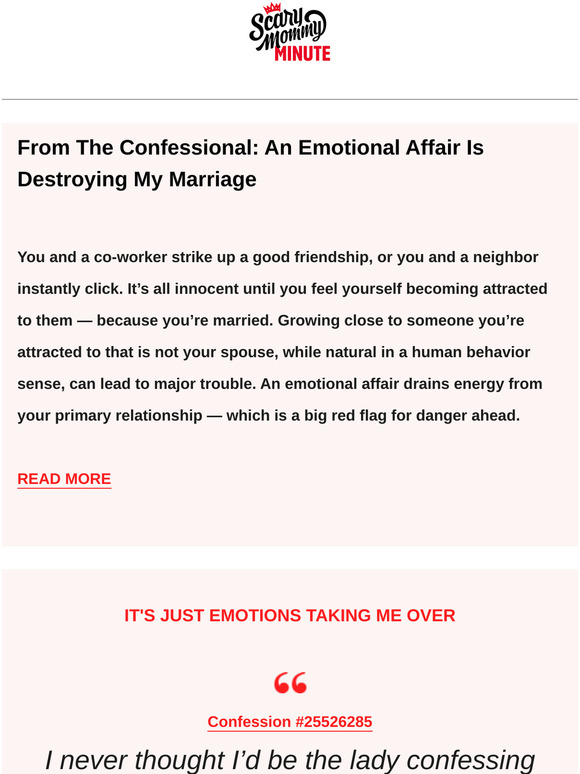 With an affair wife coworker had emotional Emotional Affair