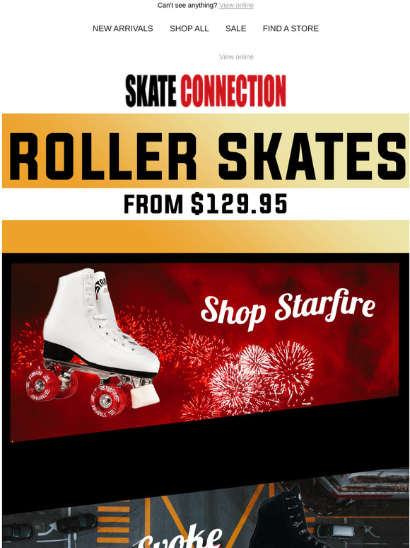 Skate Connection: Roller Skates in stock NOW! | Milled