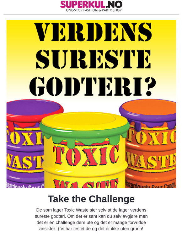 Superkul no Verdens Sureste Godteri Og Mange Andre Nyheter P Lager Milled