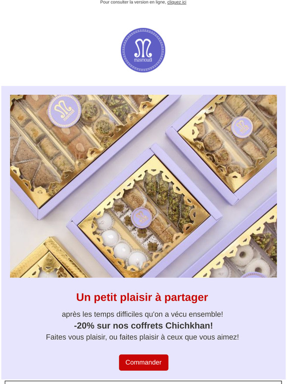 Coffret Inspiration 46 pièces – Patisserie Masmoudi