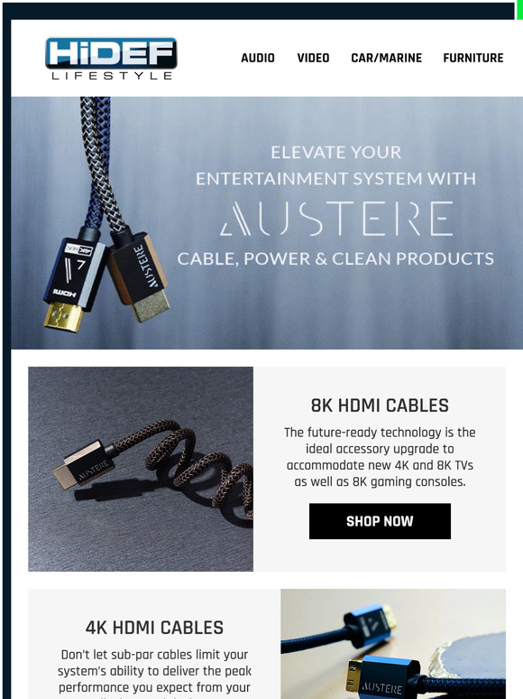 From high-performance power, cable and clean products...