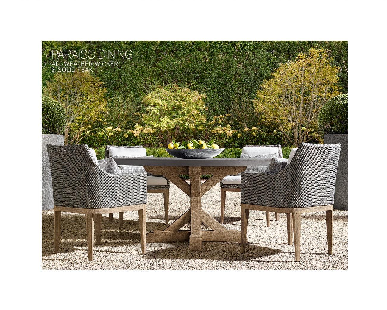 Restoration Hardware Introducing the Albion & Paraiso Outdoor