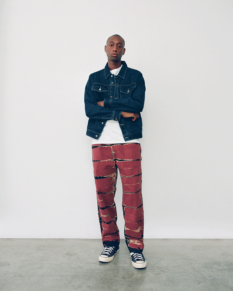 stussy rip dye jacket