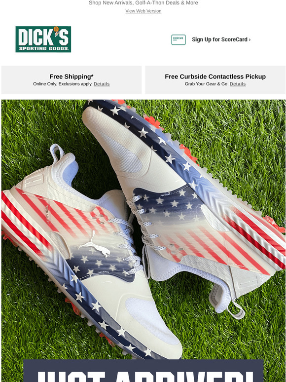 puma stars and stripes golf shoes