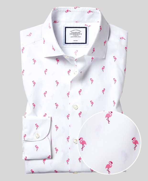 Charles tyrwhitt flamingo shirt Clearance