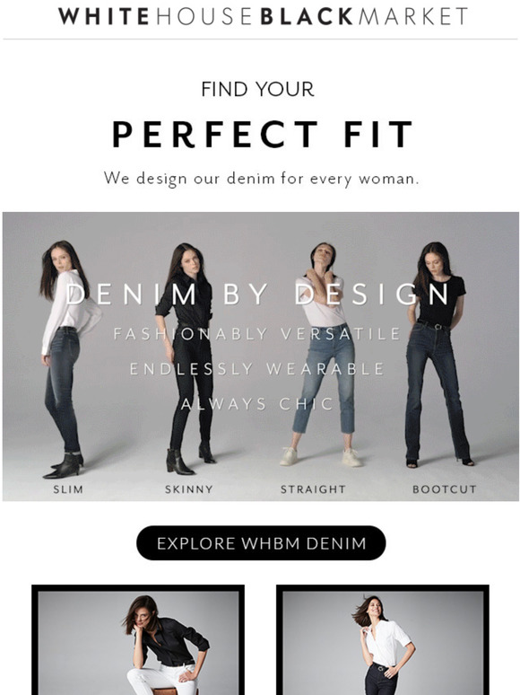 house denim for perfect fit