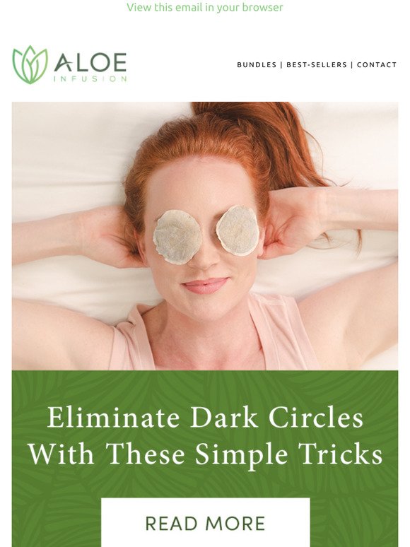 Eliminate Dark Circles with these Tricks ⚫