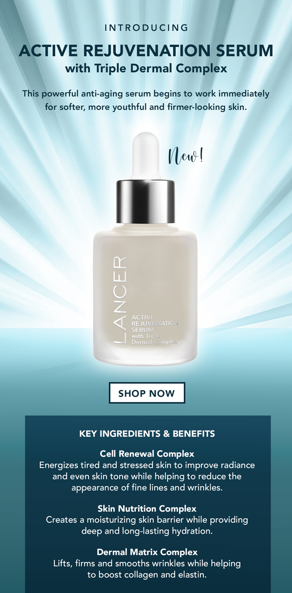 lancer active rejuvenation serum