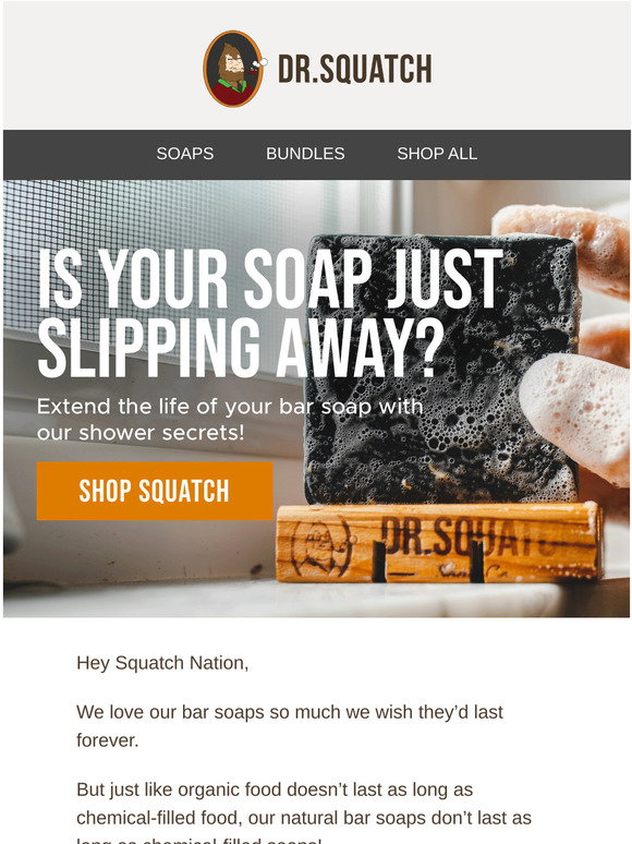 How To Make Dr Squatch Soap Last Longer