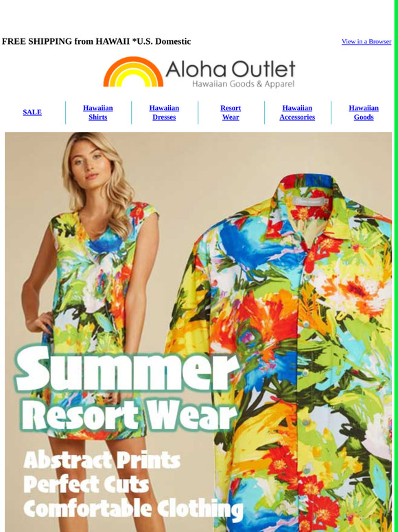 Summer Resort Wear Jams World Style Milled