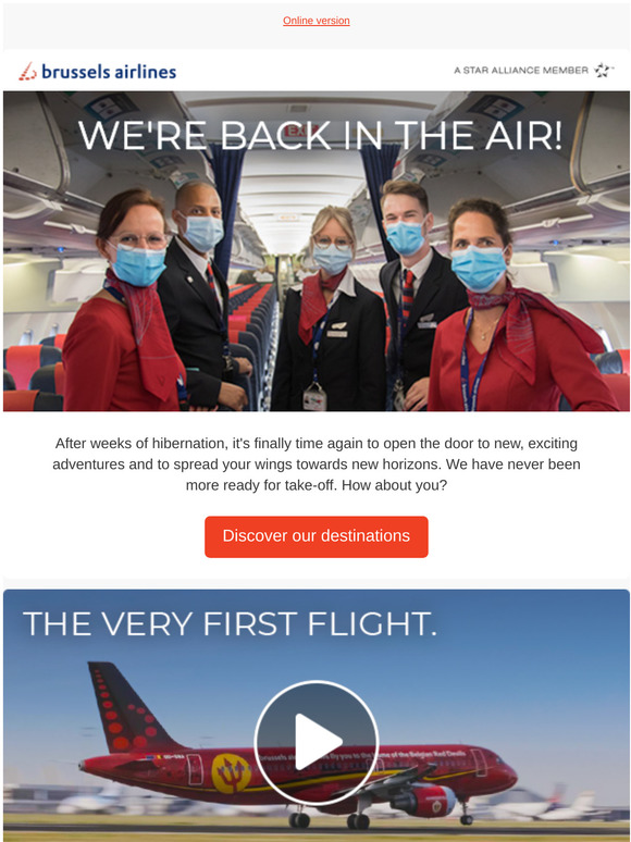 We're back in the air!