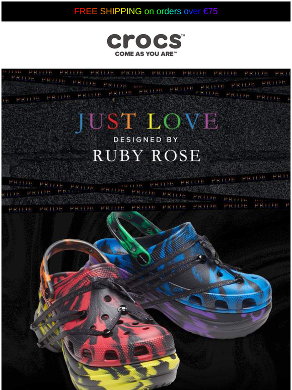 just love ruby rose crocs