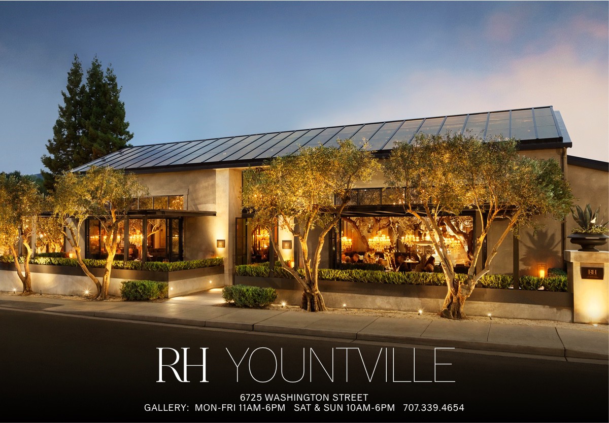Restoration Hardware The RH Yountville Wine Vault Is Now Open. Safely