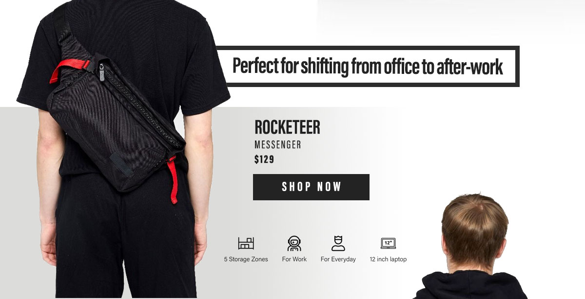 crumpler rocketeer messenger bolsa