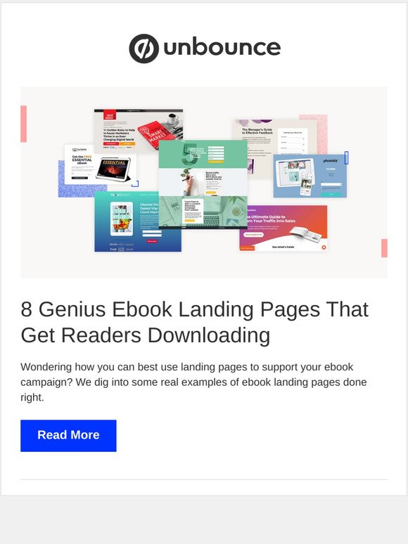 8 Genius Ebook Landing Pages That Get Readers Downloading