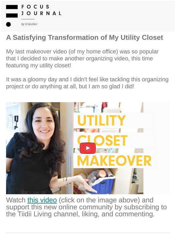 My Ultra Satisfying Utility Closet Makeover!