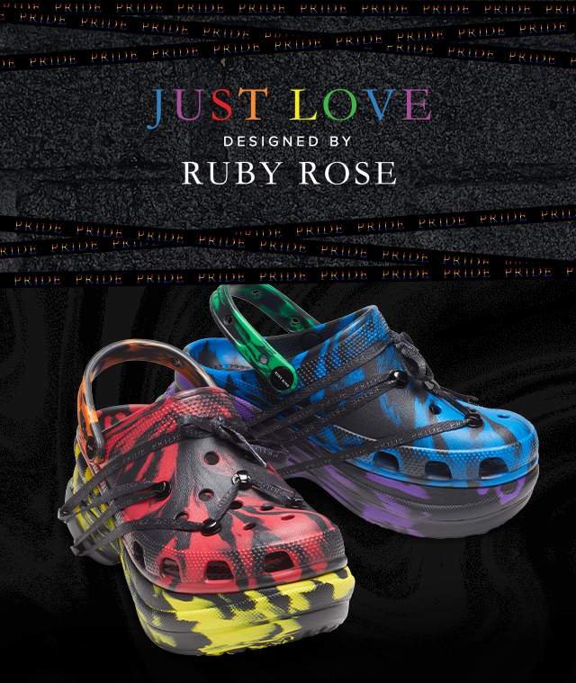 ruby rose crocs just love