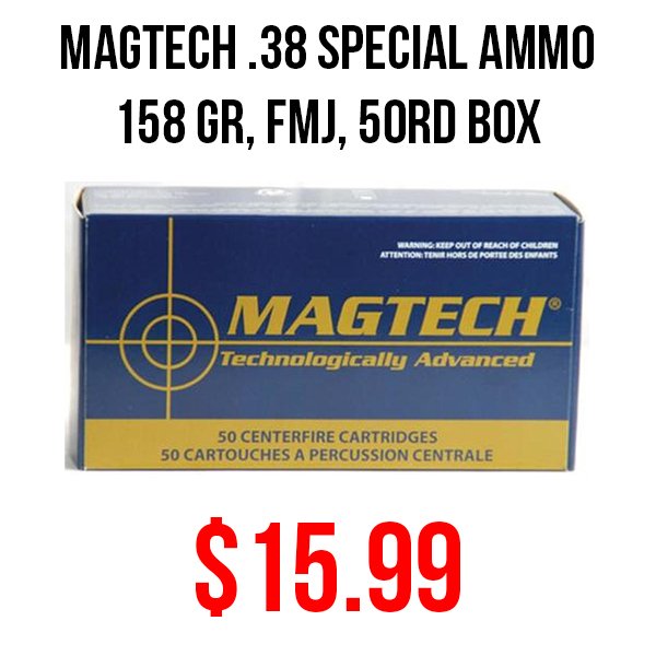 Magtech .38 Special ammo on sale
