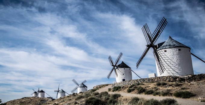Spanien, Windmühlen