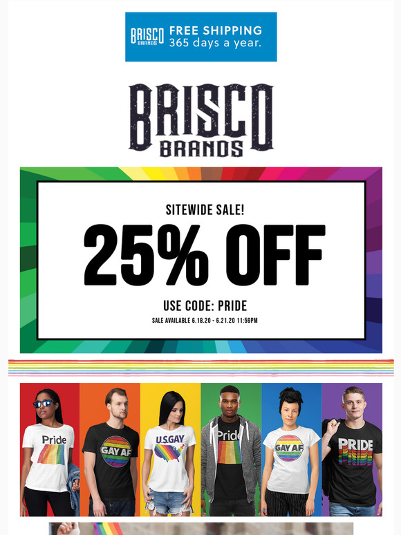 Brisco Apparel Co Inc. 🌈 Love Wins! Shop Our Pride Collection! Milled