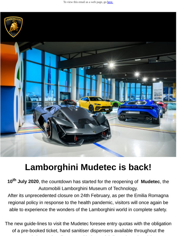 Lamborghini Terzo Millennio - Underground Garage - Finished