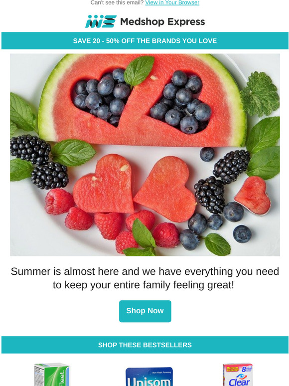 Stay healthy all summer long 💪