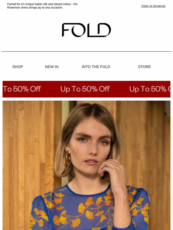 The Fold Sale This Dress is Guaranteed to Spark Joy Milled