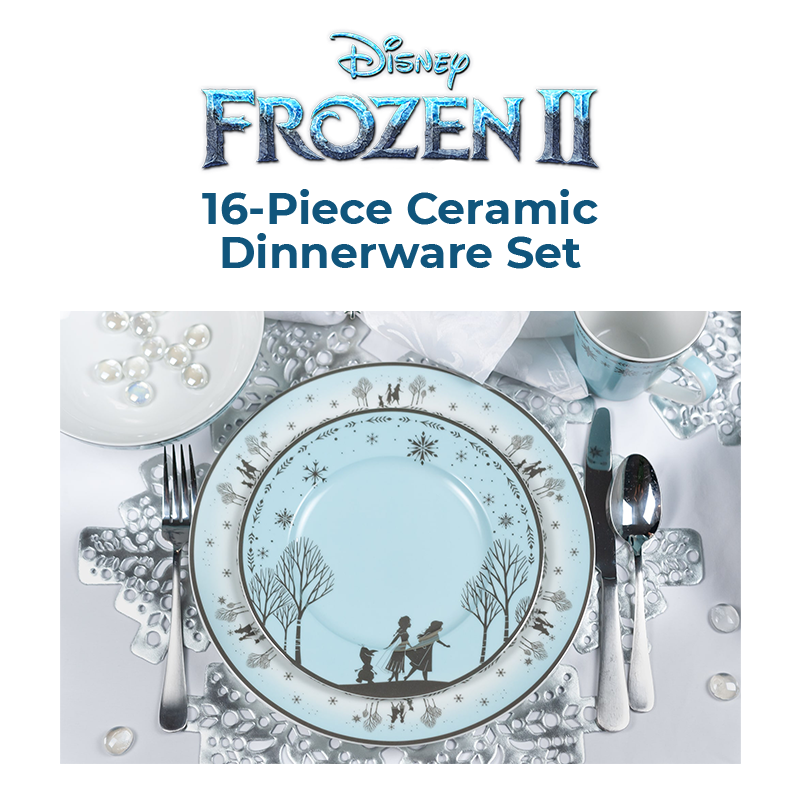 frozen 2 dinnerware set