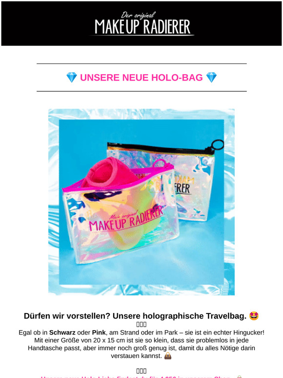 Jetzt neu im angesagten Holo-Look... 🤩