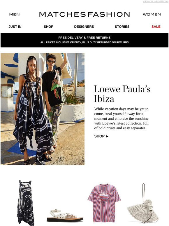 matches fashion loewe
