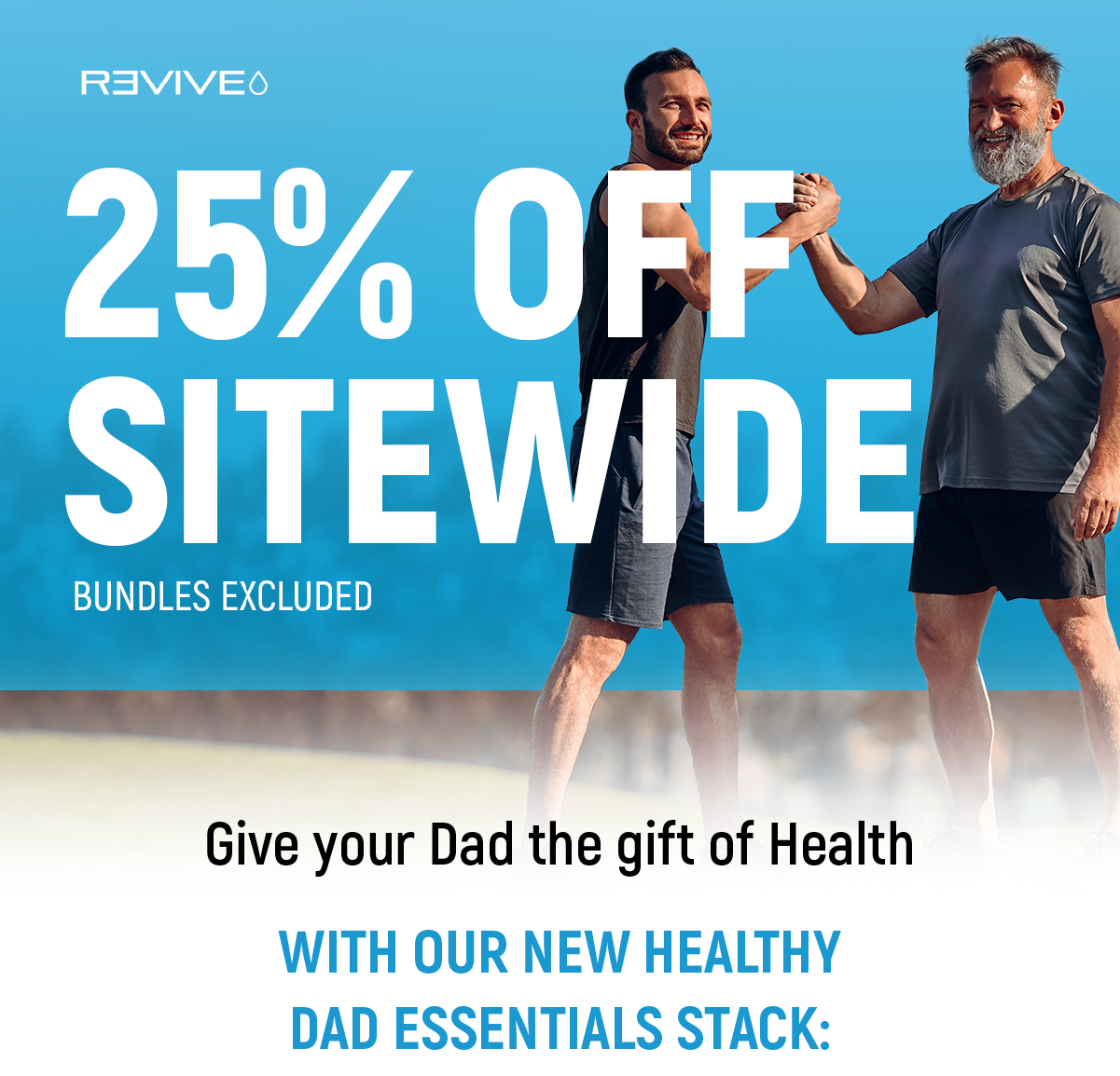 Revive Supplements 25 Off Father S Day Sale Milled