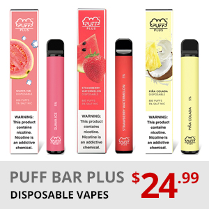 Volcano eCigs: NEW! Cali Bars & Puff Bar Flavors 😍 | Milled