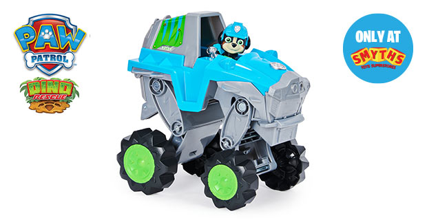 paw patrol dino rescue rex transforming vehicle